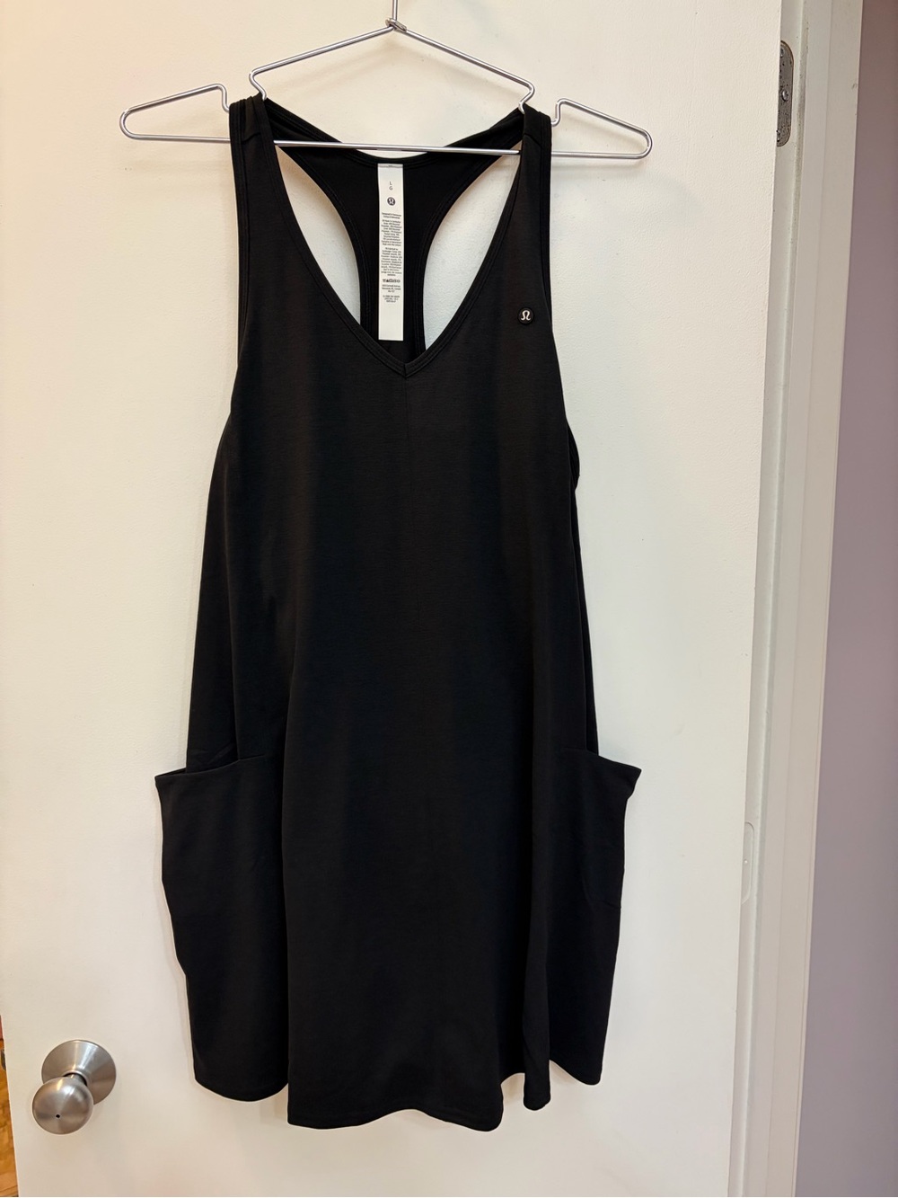 NWOT Lululemon Black Racerback Dress